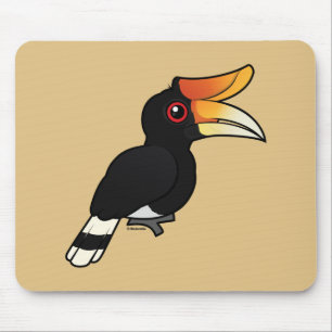 Birdorable NashornHornbill Mousepad