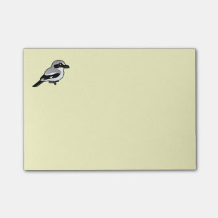 Birdorable NordShrike Post-it Klebezettel