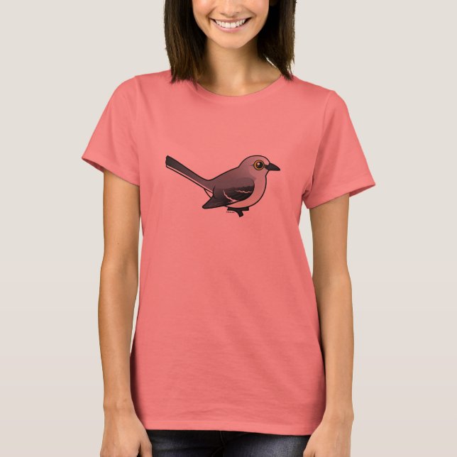 Birdorable Northern Mockingbird T-Shirt (Vorderseite)