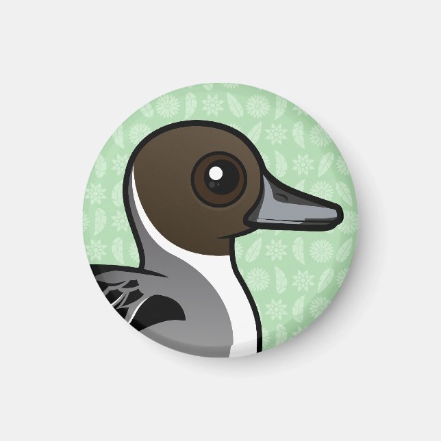 Birdorable Northern Pintail Magnet (Vorne)