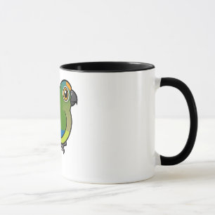 Birdorable Pfirsich-konfrontierte Parakeet Tasse