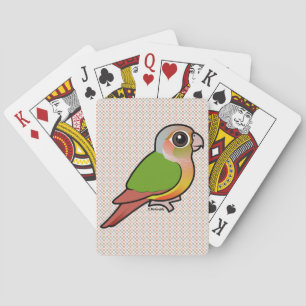 Birdorable Pineapple Green-cheeked Conure Spielkarten
