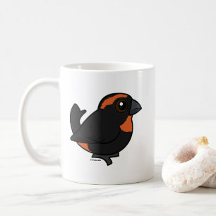 Birdorable Puerto Rico Bullfinch Cartoon Bird Kaffeetasse