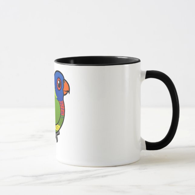 Birdorable Regenbogen Lorikeet Tasse (Rechts)