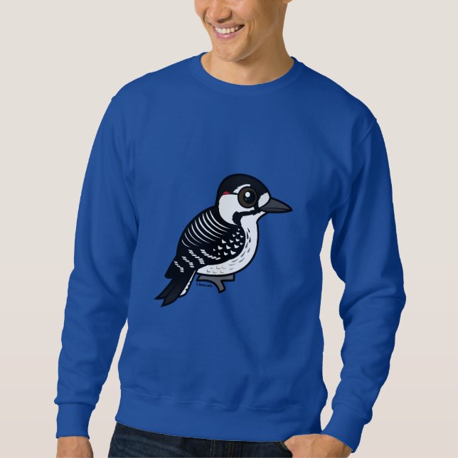 Birdorable Roter-cockaded Specht Sweatshirt (Vorderseite)