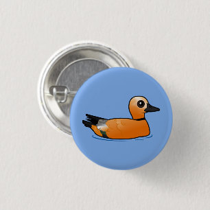 Birdorable Ruddy Shelduck Button