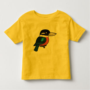 Birdorable Rufous-blähte Kookaburra auf Kleinkind T-shirt