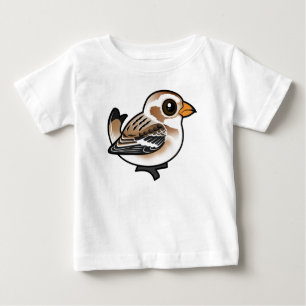 Birdorable Schneeammer Baby T-shirt