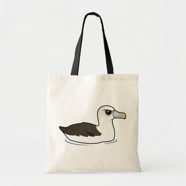 Birdorable schüchterner Albatros Tragetasche (Vorne)