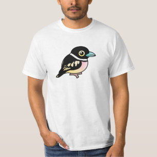 Birdorable Schwarz-und-gelbes Broadbill T-Shirt
