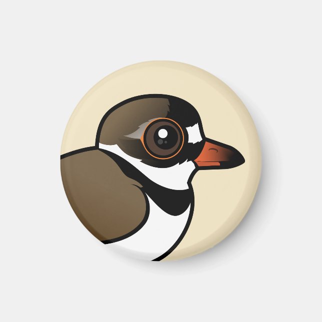 Birdorable Semipalmated Plover Magnet (Vorne)