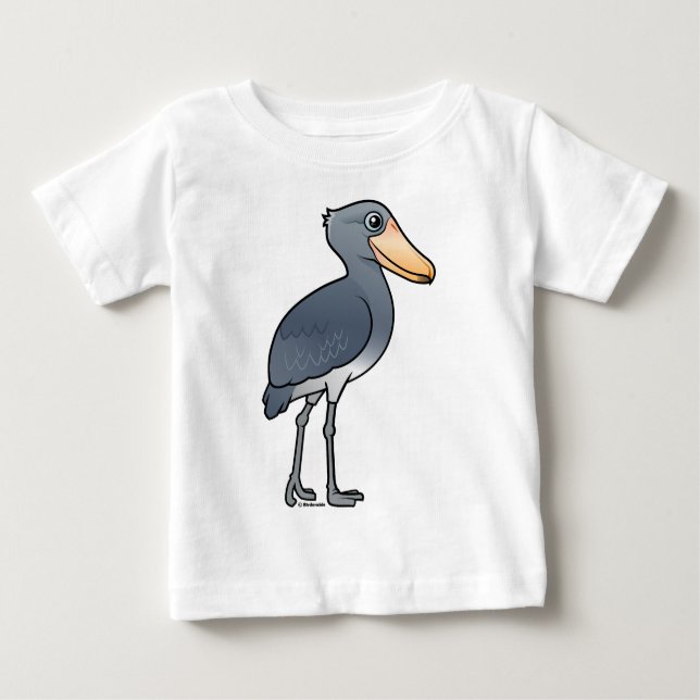 Birdorable Shoebill Baby T-shirt (Vorderseite)