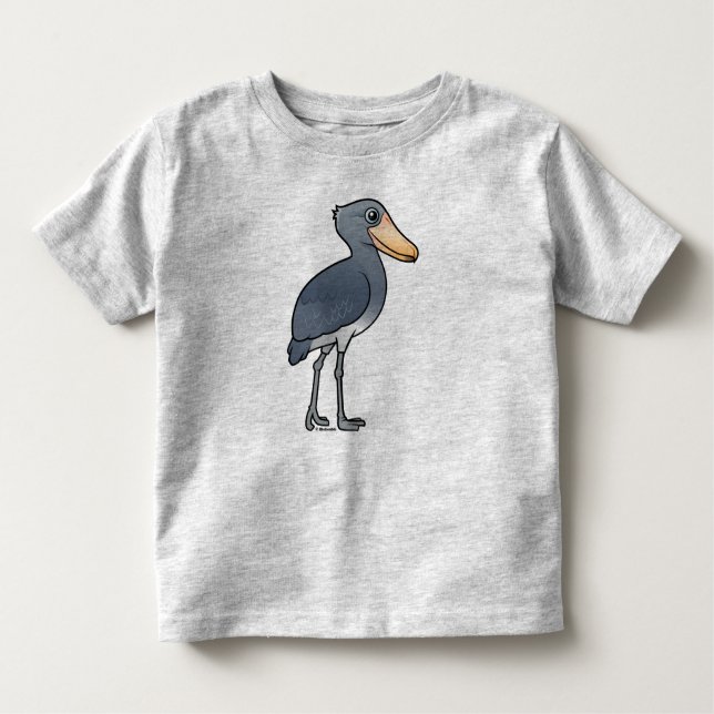 Birdorable Shoebill Kleinkind T-shirt (Vorderseite)