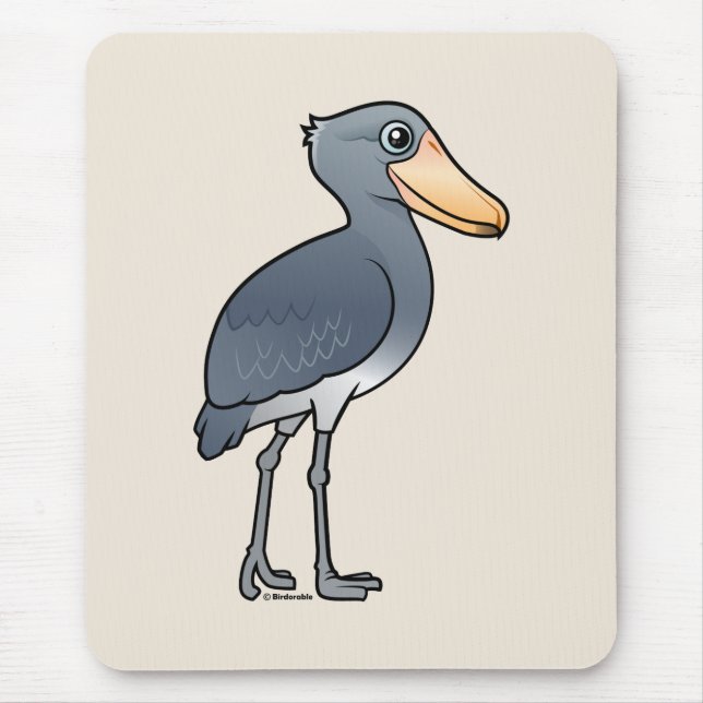Birdorable Shoebill Mousepad (Vorne)