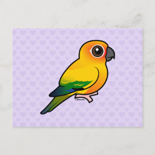 Birdorable Sun Parakeet Postkarte
