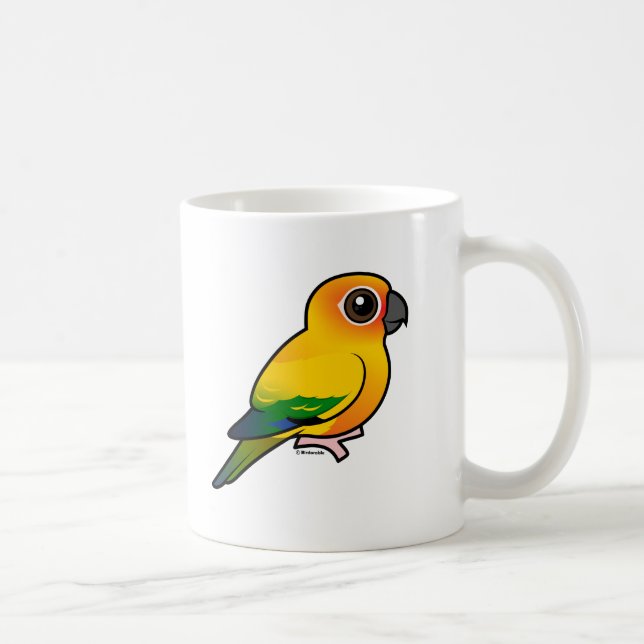 Birdorable Sun Parakeet Tasse (Rechts)