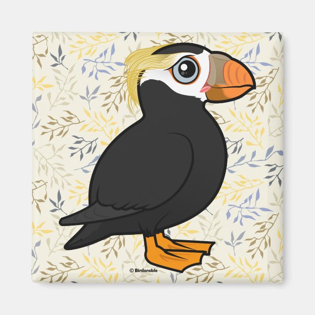 Birdorable Tufin Magnet (Vorne)
