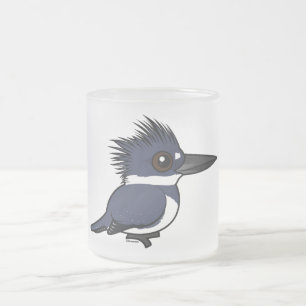 Birdorable umgeschnallter Eisvogel (Mann) Mattglastasse
