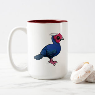 Birdorable Vietnam Pheasant Zweifarbige Tasse
