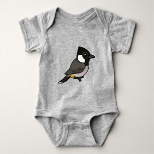 Birdorable Weißohrbülbül Baby Strampler
