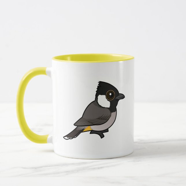 Birdorable Weißohrbülbül Tasse (Links)