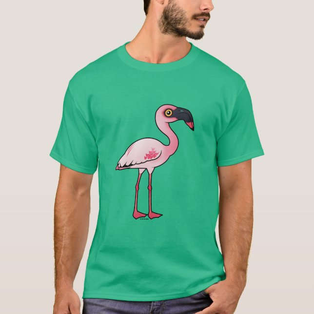 Birdorable wenig Flamingo T-Shirt (Vorderseite)