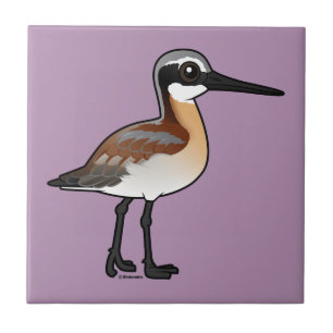 Birdorable Wilson's Phalarope Fliese
