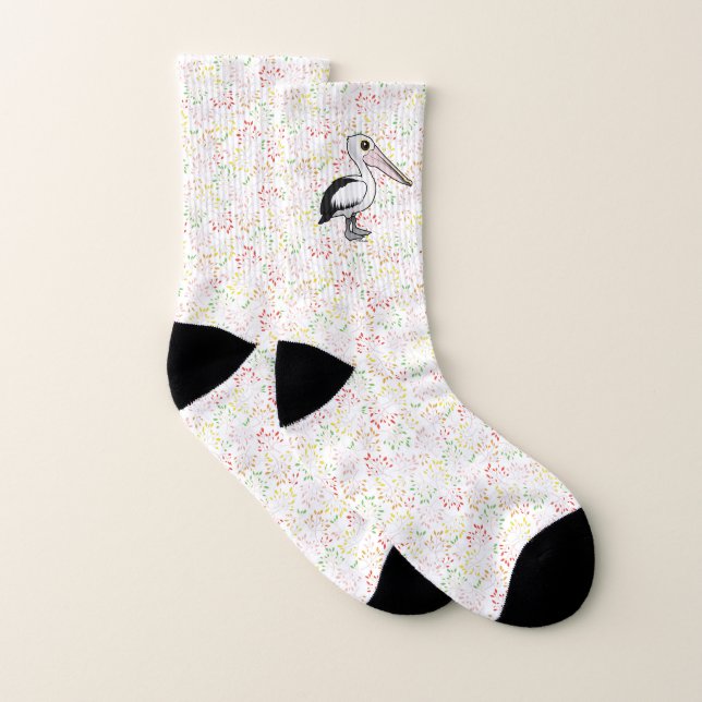 Birdorant, Australischer Pelikan Socken (Paar)