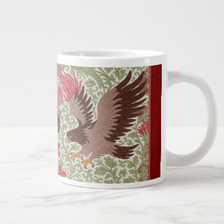 Birds Coffee Cup Aussehen Kunst & Handwerk Jumbo-Tasse