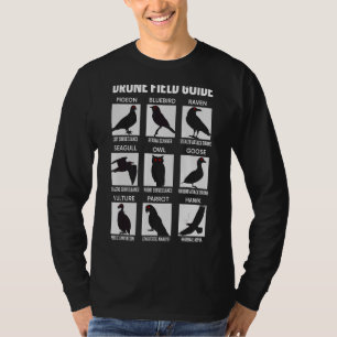 Birds Drone Feldführer, die echte Verschwörung anb T-Shirt