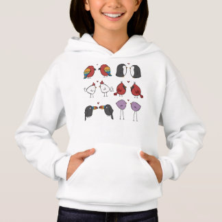 Birds In Love Hoodie