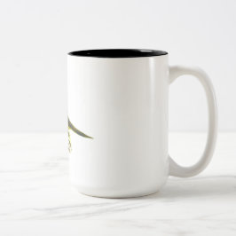 Birds-Kaffee-Tasse Zweifarbige Tasse