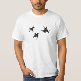 Birds - Katsushika Hokusai T-Shirt