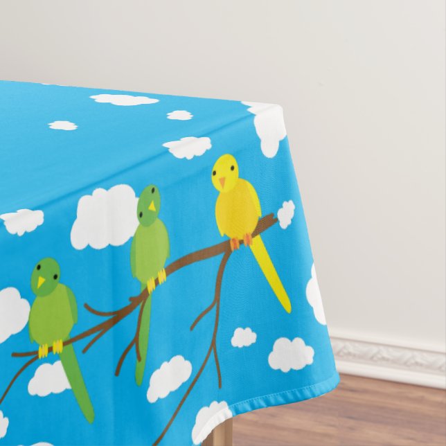 Birds-Kind-Geburtstagsparty Tischdecke (Beispiel)