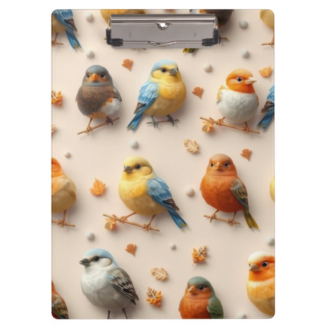 Birds Klemmbrett (Vorderseite)