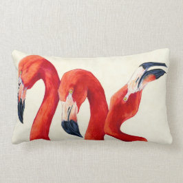 Birds of a Feather - Flamingo-Kissen Lendenkissen