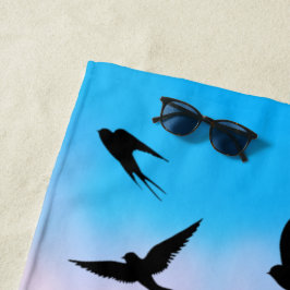 Birds of Heaven Strandtuch