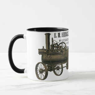Birdsall's Steam Traction Motor 1889 Farm Traktor Tasse