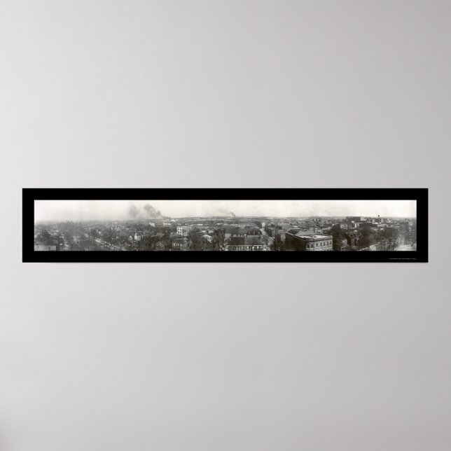 Birdseye Augusta GA Foto 1909 Poster (Vorne)