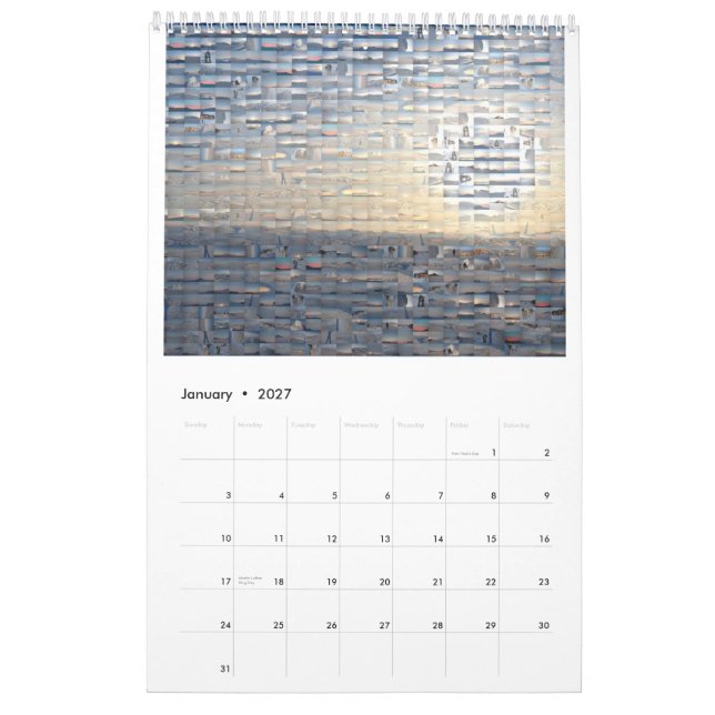 Birdseye kardiert 2008 kalender (Jan 2027)