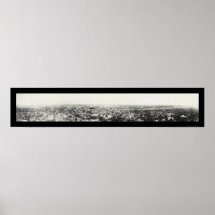 Birdseye St Paul MN Foto 1915 Poster