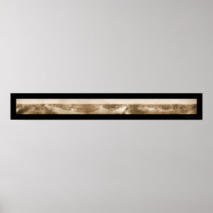 Birdseye von Stockton Foto 1895 Poster