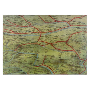 Birdseyes Ansicht-Große Ebenen Schneidebrett