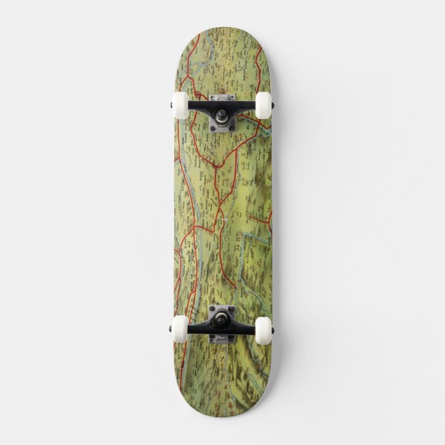 Birdseyes Ansicht-Große Ebenen Skateboard (Vorderseite)