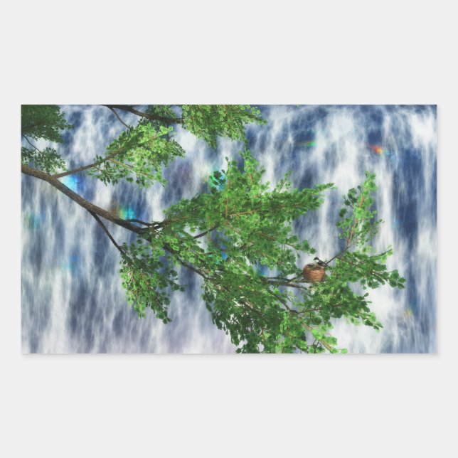 Birdsnest Falls Stickers (Vorderseite)