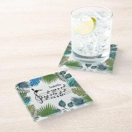 Birdsong toucan anpassbar glasuntersetzer