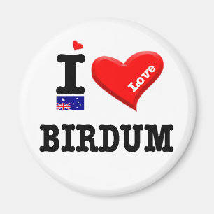 BIRDUM - I-Liebe Magnet