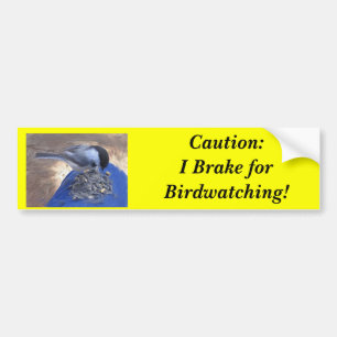 Birdwatcher BremsAutoaufkleber Autoaufkleber