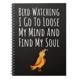 Birdwatching Gifts Birdwatcher Ornithologist Notizblock