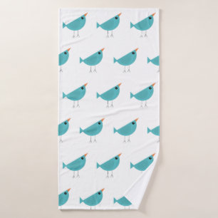 Birdy badehandtuch